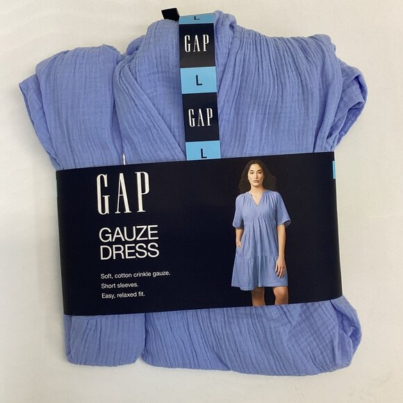 Gap blue midi dress - Large & XXL - Picture 1 of 4